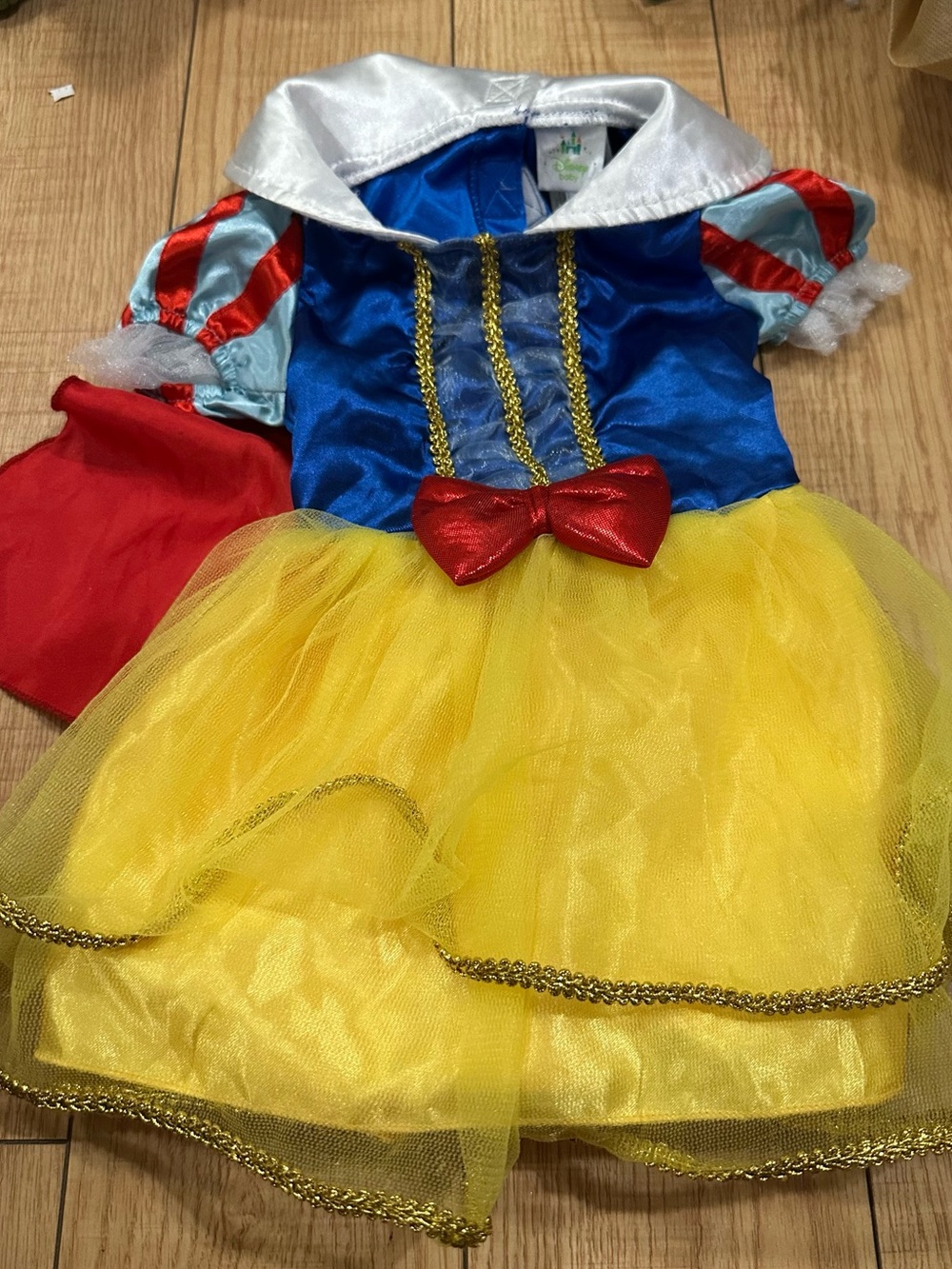 Snow White Classic Princess Blue, Yellow & Red Kids Costume Dress 0-3 mos